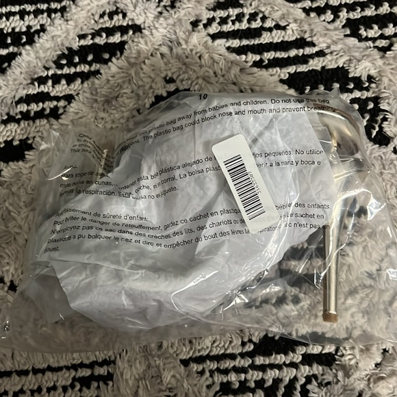 Express Strappy Lace Up Heeled Sandals, Size 10, Metallic Gold - Picture 4 of 4